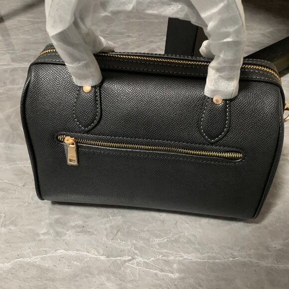 Elegant Coach Rowan Leather Satchel - Chic Carry Solution - Picture 3 of 4